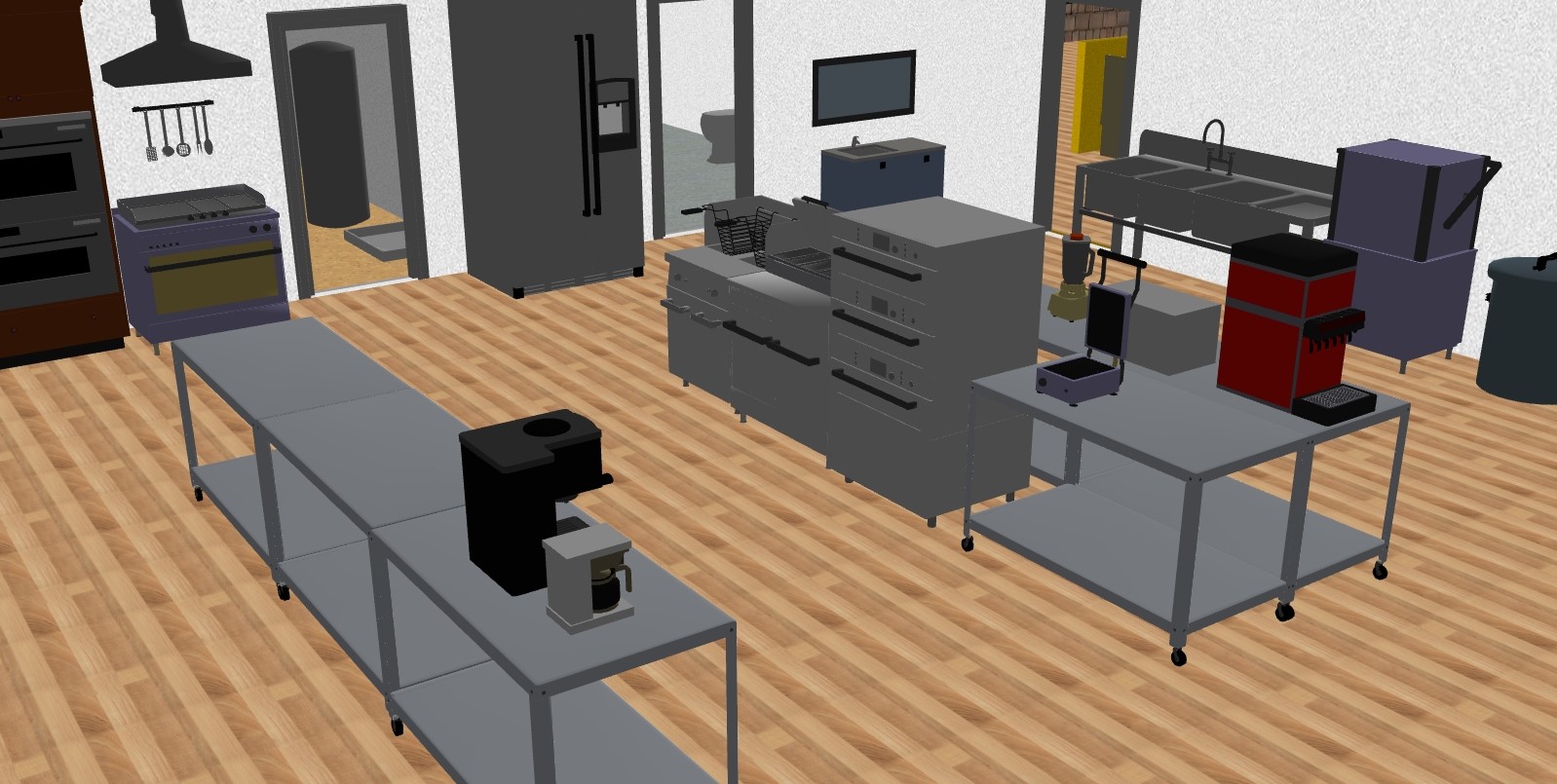 Kitchen Interactive Map